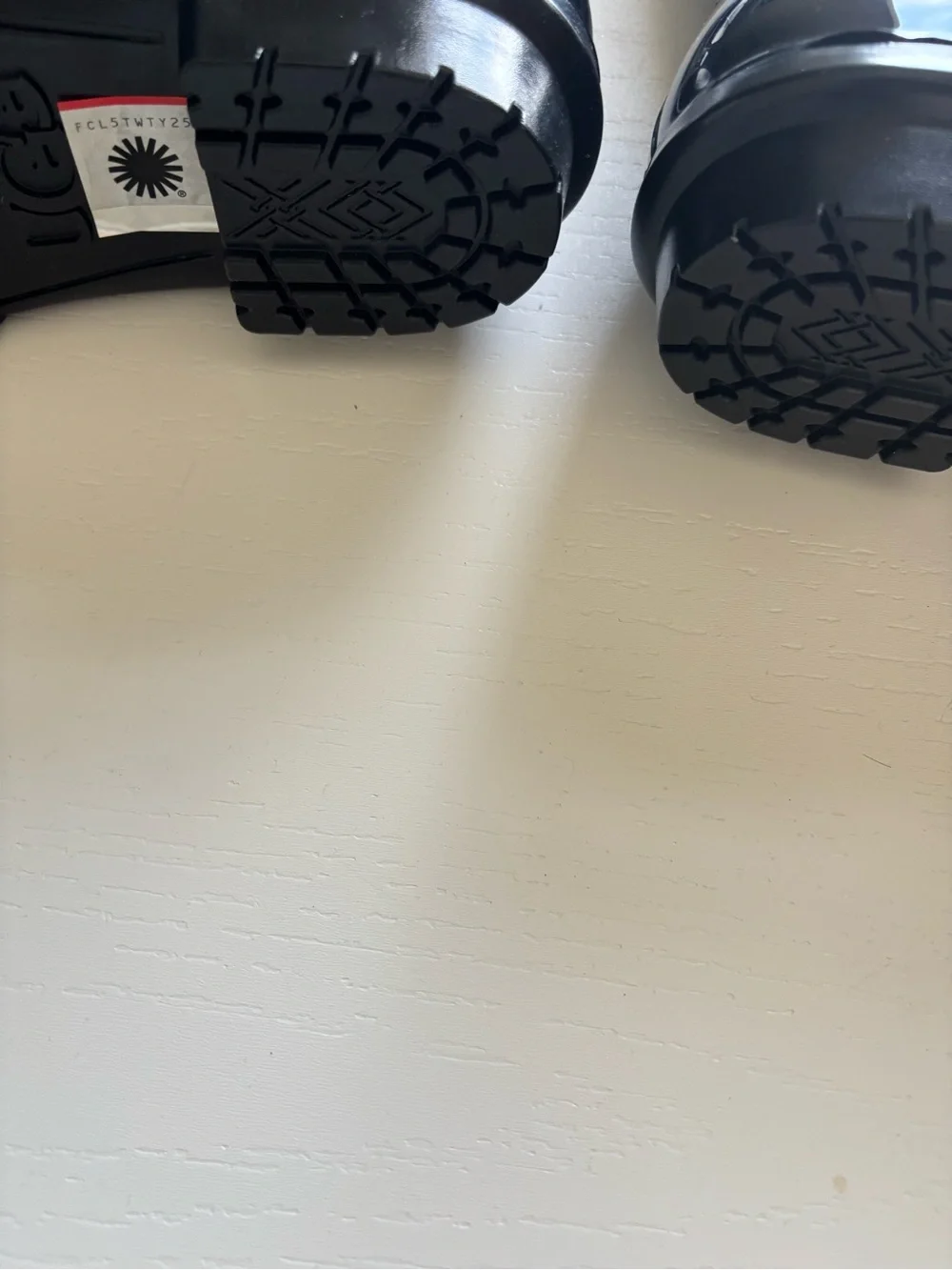 UGG Men’s Black Gloss Rain & Snow Boots